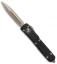 Microtech Ultratech D/E OTF Auto Knife Black (3.4" Bronze) 122-13