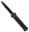 AKC F-16 D/A Bayonet OTF Automatic Knife OD Green Aluminum (3.3" Black)