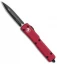 Microtech UTX-70 D/E OTF Automatic Knife Red (2.4" Black)