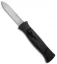 AKC 777 Blackfinger OTF Automatic Knife Black (3.375" Satin Flat)
