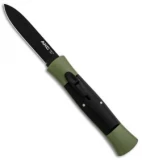 AKC Concord OTF Automatic Knife Green/Black (2.75" Black Flat)
