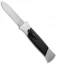 AKC 777 Blackfinger OTF Automatic Knife Brushed Aluminum (3.375" Satin Flat)