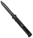 Paragon Estiletto Clip Point OTF Automatic Knife Black Bolt (5.5" Black)