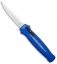 Piranha Rated-R D/A OTF Automatic Knife Blue (3.5" Mirror)