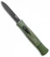 AKC 077 Concord OTF Automatic Knife NATO Military Green (3.25" Black Flat)