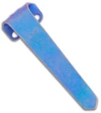 Maverick Customs Titanium Heretic Cleric Pocket Clip - Dark Blue