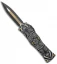 Microtech Hera Source OTF Automatic Knife Dagger Black/Gold (3" Black) 702-1TSOS