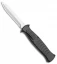 AKC X-treme EVO Dagger OTF Automatic Knife Black w/ Pocket Clip (3.5" Black)