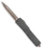 Microtech Signature Series UTX-70 D/E OTF Automatic Knife CF (2.4" Bronze Apoc)