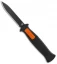 AKC X-treme EVO OTF Automatic Knife Black / Orange Slide (3.5" Black)