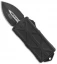 Microtech Exocet Dagger CA Legal OTF Tactical Automatic Knife (1.9" Black)
