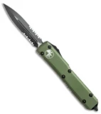 Microtech Ultratech D/E OTF Automatic Knife OD Green CC (3.4" Black Serr)