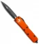 Microtech UTX-85 D/E OTF Auto Knife Orange Al (3.125" Black) 232-10 OR