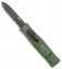 AKC Minion Concord Spear Point OTF Automatic Knife NATO Green (2.3" Black)