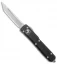 Microtech Ultratech T/E OTF Automatic Knife Black (3.4" Satin Full Serr) 123-6