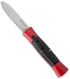 AKC Concord OTF Automatic Knife Red/Black (2.75" Satin Flat)