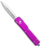 Microtech UTX-70 D/E OTF Automatic Knife Violet (2.4" Stonewash)