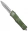 Microtech Combat Troodon D/E OTF Automatic Knife OD Green (3.8" Stonewash Serr)