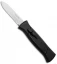 AKC 777 Blackfinger Dagger OTF Automatic Knife Black (3.375" Satin)