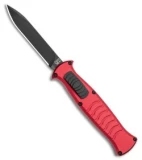 AKC X-treme EVO OTF Automatic Knife Red (3.5" Black)