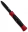 AKC 007 Concord OTF Automatic Knife Red/Black (2.75" Black Flat)