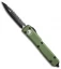 Microtech Ultratech D/E OTF Automatic Knife OD Green CC (3.4" Black Full Serr)