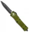 Microtech Combat Troodon D/E OTF Automatic Green (3.8" Black Full Serr) 142-3OD