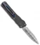 Brian Tighe Custom Small Twist Tighe Dagger OTF Carbon Fiber (2.75" Damasteel)