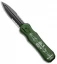Piranha Green Excalibur OTF Knife Double Action Automatic (3.2" Black Serr)