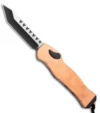 Heretic Knives Hydra OTF Automatic Knife Tanto Copper (3.6" Two Tone)