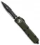 Microtech UTX-85 D/E OTF Automatic Knife OD Green (3.125" Black Serr) 232-2OD