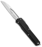 Microtech Cypher MK7 S/E OTF Automatic Knife Black (4" Stonewash) 241M-10