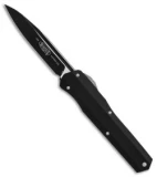 Microtech Cypher S/E OTF Automatic Knife Smooth Black (4" Black) 241S-1