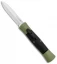 AKC 007 Concord OTF Automatic Dagger Knife Green/Black (2.75" Satin)