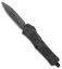 Microtech Combat Troodon D/E OTF Knife Carbon Fiber w/ Blue Ring HW (Damascus)