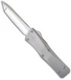 Custom Microtech Stainless Steel Combat Troodon OTF T/E Knife (3.8" Polished)