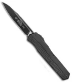 Microtech Cypher S/E OTF Automatic Knife Tactical (4" Black) 241-1T