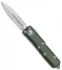 Microtech UTX-85 D/E OTF Auto Knife OD Green (3.125" Stonewash Serr) 232-11OD