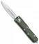 Microtech UTX-85 D/E OTF Automatic Knife OD Green (3.125" Satin Serr) 232-5OD