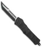 Microtech Combat Troodon Hellhound Tanto OTF Carbon Fiber (3.8" OD Green)