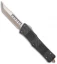 Microtech Combat Troodon Hellhound Tanto OTF Knife Carbon Fiber (3.8" Bronzed)