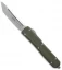 Microtech Ultratech T/E OTF Automatic Knife OD Green G-10 (3.4" Stonewash)