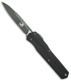 Microtech Cypher S/E OTF Automatic Knife Black (4" OD Green ) 241-10GRB
