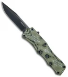Hogue Knives OTF Automatic Knife Green G-Mascus (3.4" Black)