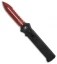 Paragon PARA-XD Blood Line Dagger OTF Auto Knife Smooth Black (3.6" Red Serr)