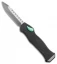 Heretic Knives Hydra OTF Automatic Knife Full Carbon Fiber w/ Green Ti Cover