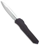 Marfione Custom Cypher D/E OTF Automatic Knife w/ Purple HW  (4" Mirror Polish)