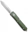 Microtech Ultratech Spartan OTF Automatic Knife OD Green CC (3.4" Satin Serr)