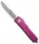 Microtech UTX-85 S/E OTF Automatic Knife Violet (3.125" Satin) 231-4VI