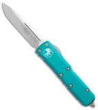 Microtech UTX-85 S/E OTF Automatic Knife Turquoise (3.125" Satin) 231-4TQ